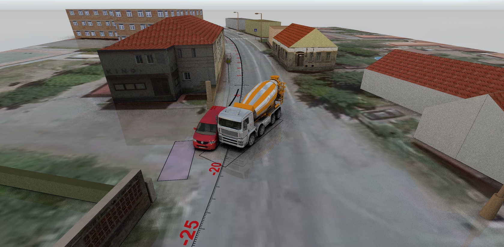 Při vyšetřování dopravních nehod se často používají speciální počítačové programy