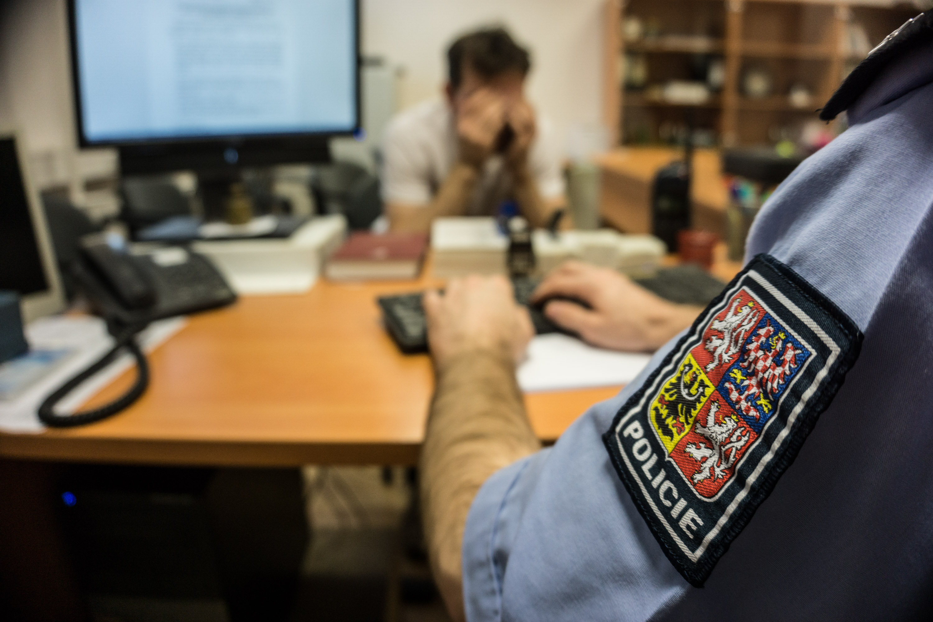 Výpověď na policii a obět nehody